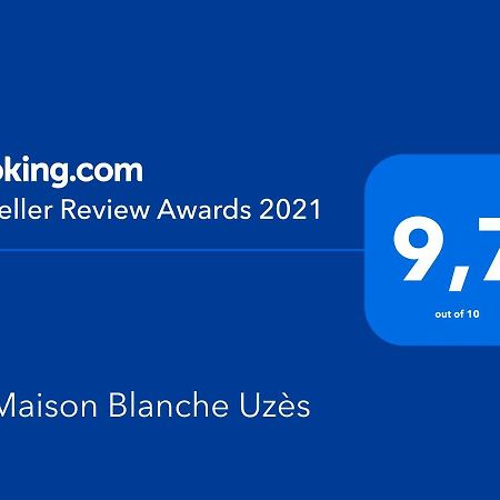 La Maison Blanche Uzes La Bastide-d'Engras Екстер'єр фото